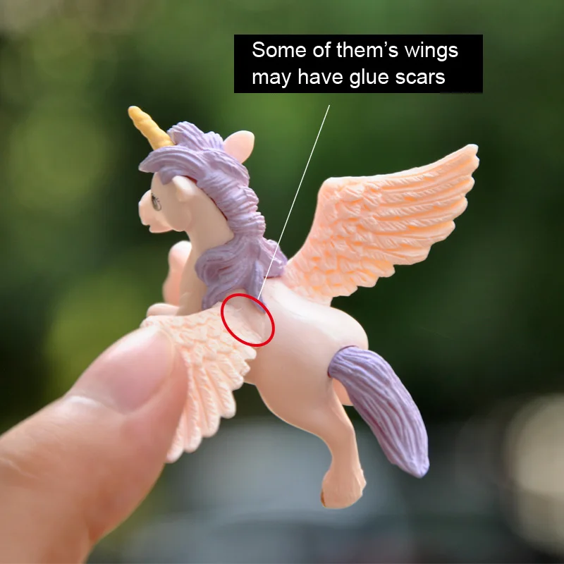 BAIUFOR 1PC Small Cute Horse Figures Fairy Animal Miniature Garden Figurine Cake Party Desk Decoration Toy &amp Gift | Дом и сад