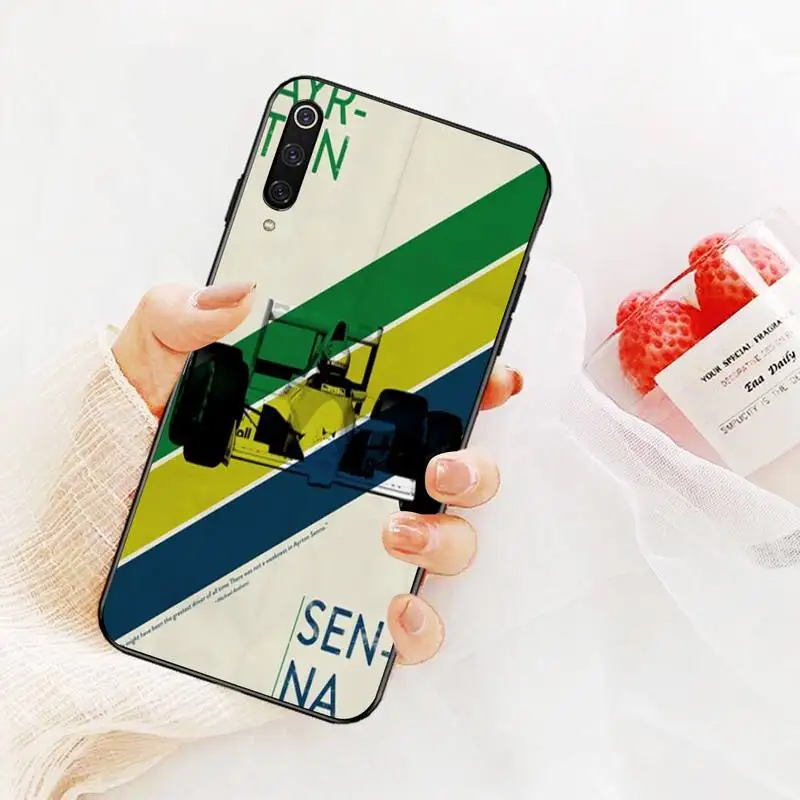 Мягкий силиконовый чехол для телефона из ТПУ PENGHUWAN Racing Ayrton Senna Xiaomi Mi10 10Pro 10 lite Mi9 9SE