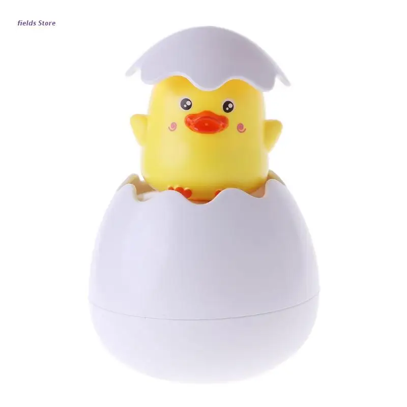 

New Duck Egg Penguin Egg Bath Toys Shower Water Spray Rain Baby Toys XX9E