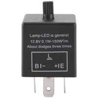 electronic led adjustable flasher relay for turn signal light blinker cf14 jl 02 to cf 14k motorcycle led flasher relay