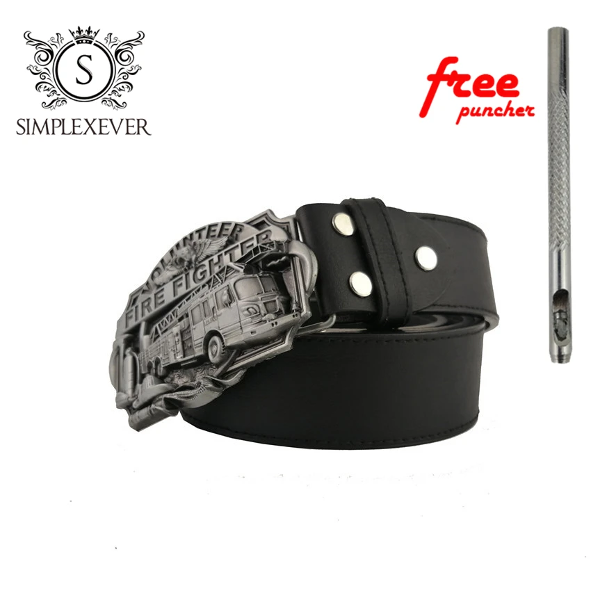 Пожарные Мужские Винтажные ковбойский ремень в стиле вестерн перекладина пряжки