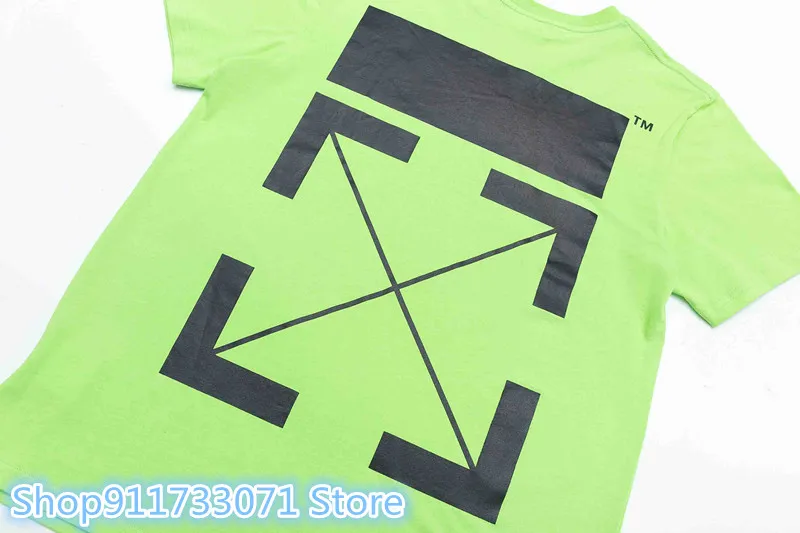 

OFF WHITE 2021SS Summer Casual simplicity printing Men Women T-shirt #2274
