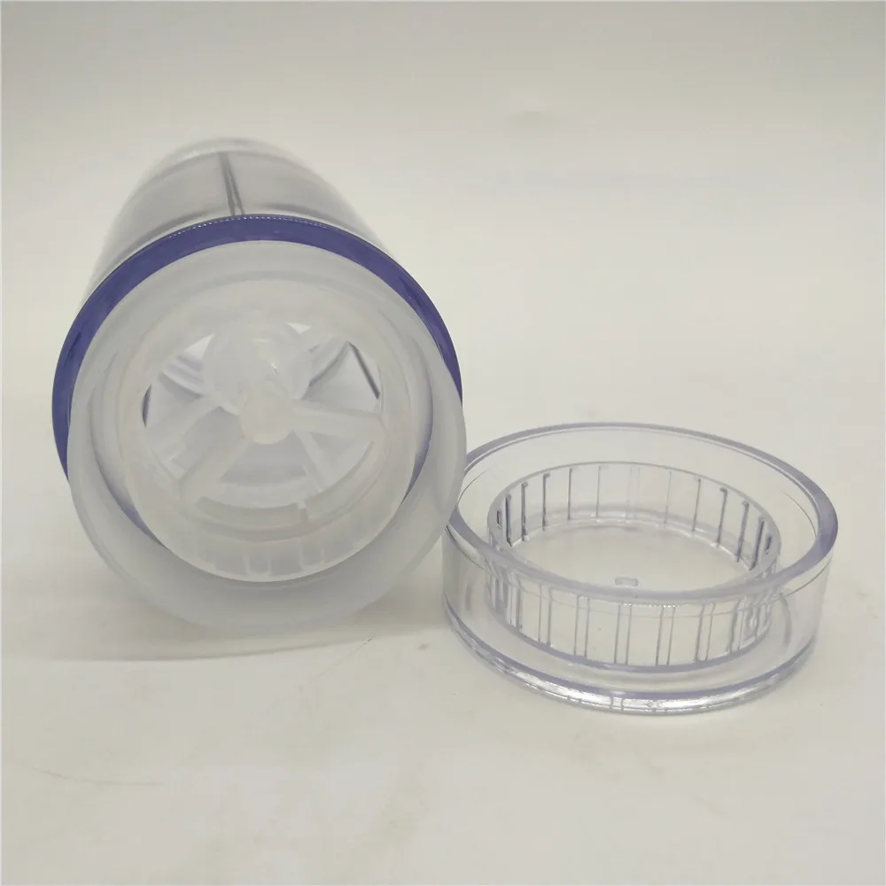 

Free shipping 12pcs/lot 75ml Clear AS Deodorant Stick Container Bottom Filling Gel Deodorant Container Tube Bottle