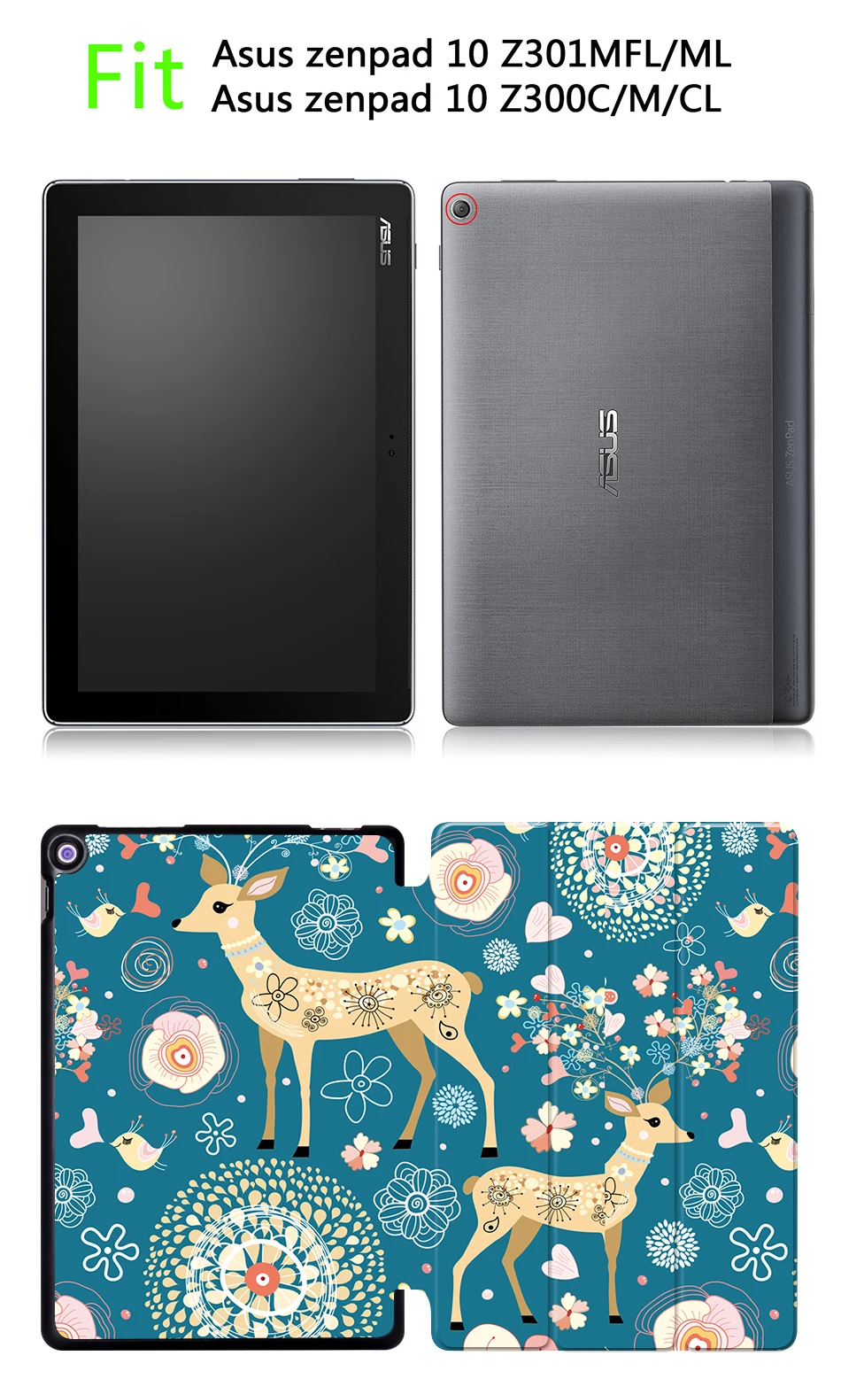 MTT стильная футболка с изображением персонажей видеоигр чехол для ASUS Zenpad 10 Z300 Z301 10,1 дюймов принципиально из искусственной кожи с откидной подставкой Z300CL Z300CG Z300C/м Z301ML