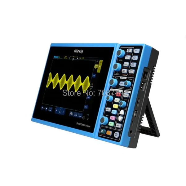 Micsig цифровой умный осциллограф 100 МГц 2CH 4CH ручной автомобильный Scopemeter STO1104C без