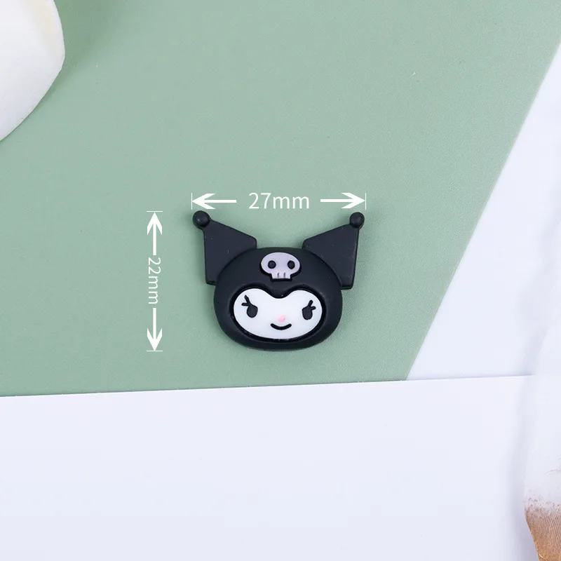 20pcs cute cartoon resin diy accessories mobile phone shell refrigerator paste storage box key chain pendant decoration material free global shipping