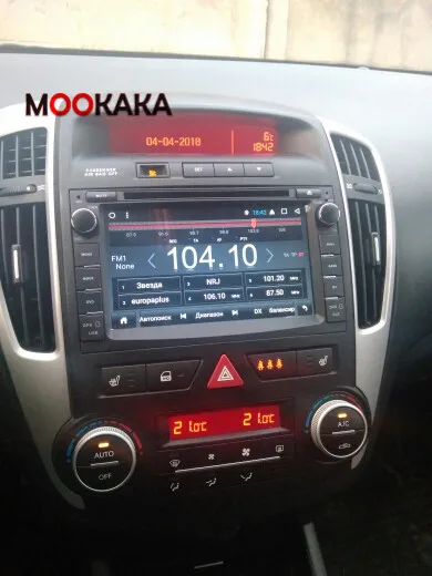 For KIA CEED 2009 2010 2011 2012 Android 10.0 Multimedia Audio PX6 Car
DVD Player GPS Head Unit Auto Radio Cassette Recorder DSP