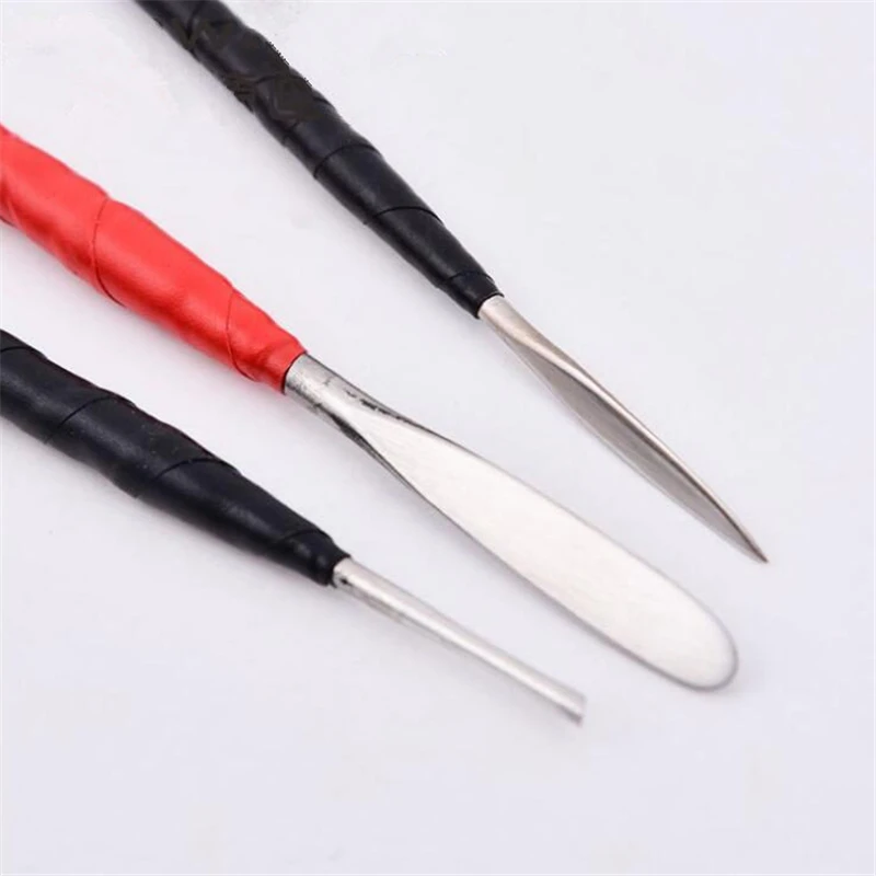 Высококачественный Нож для резьбы из нержавеющей стали 3 шт./компл. набор