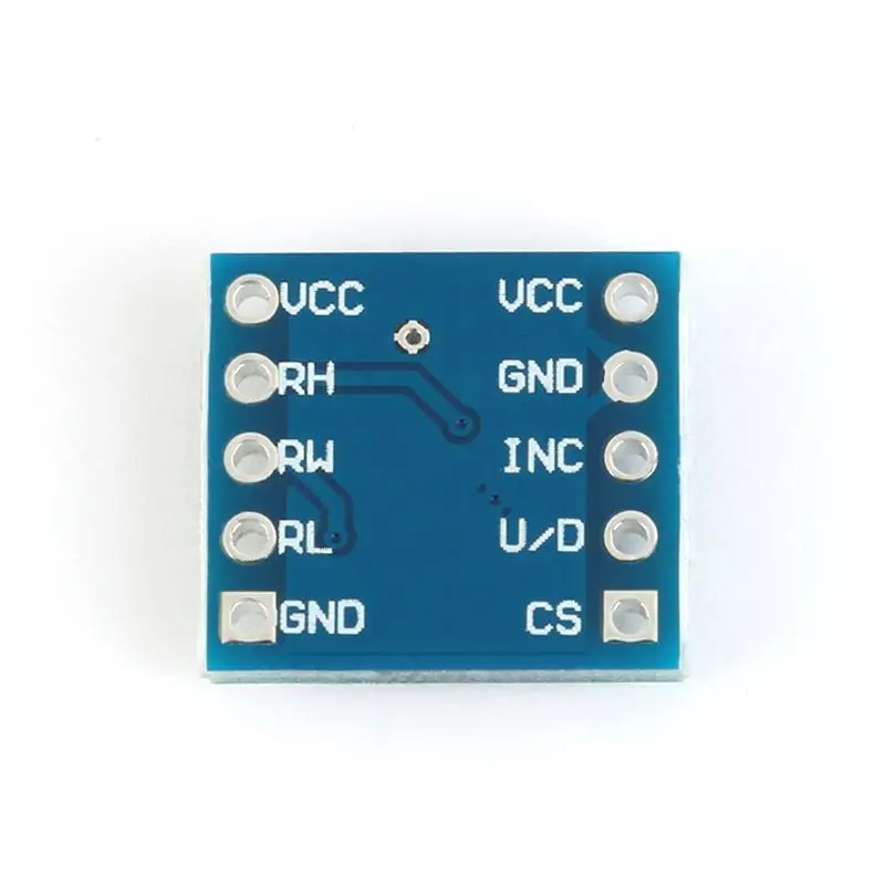 Цифровой модуль потенциометра X9C104 программируемые резисторы цифровой резистор