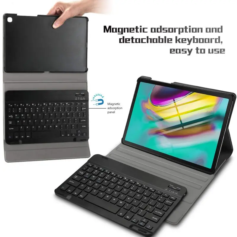 Greatlizard Высококачественная прочная Bluetooth клавиатура с samsung Galaxy Tab S5e чехол для