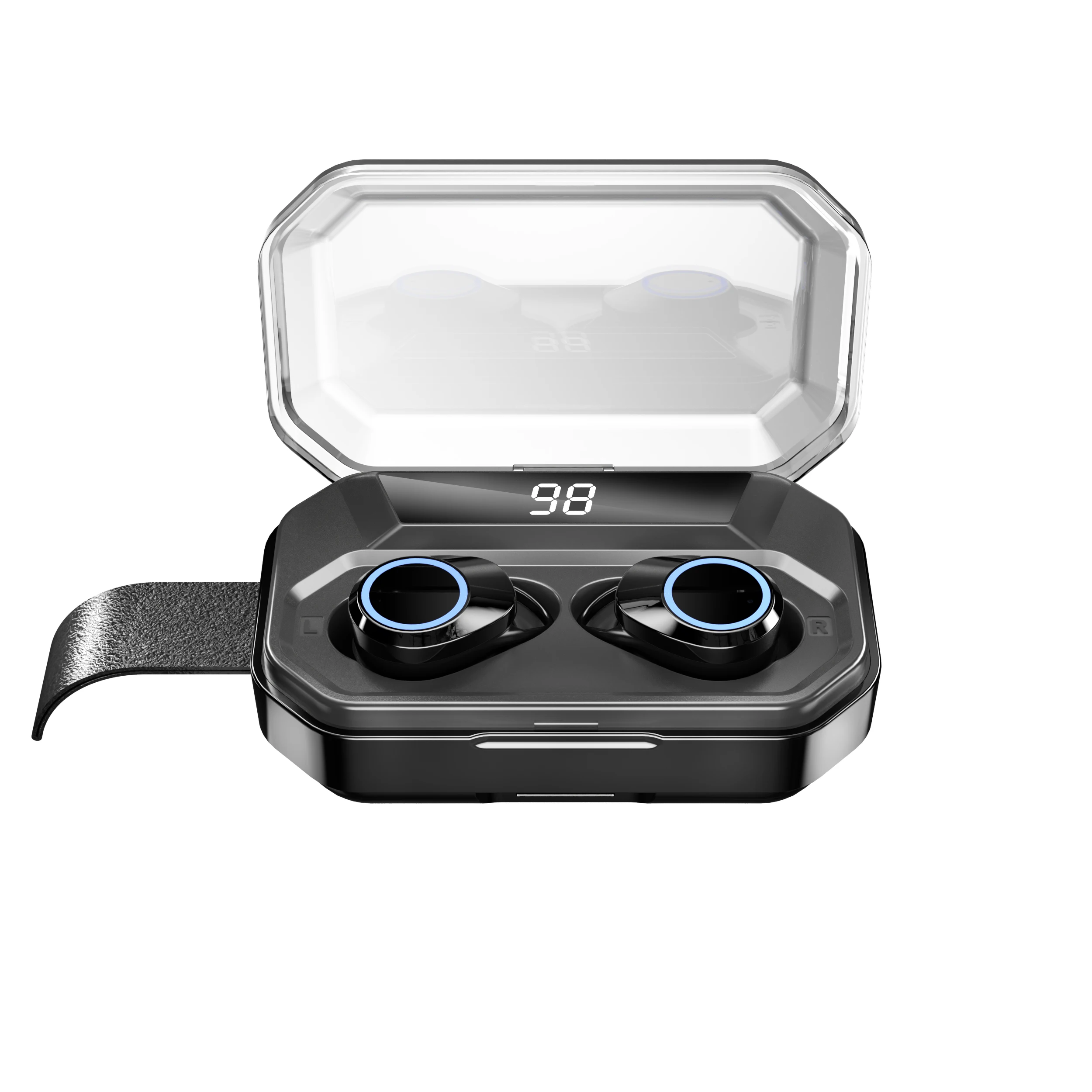 Беспроводные наушники с сенсорным управлением Bluetooth микрофоном спортивная