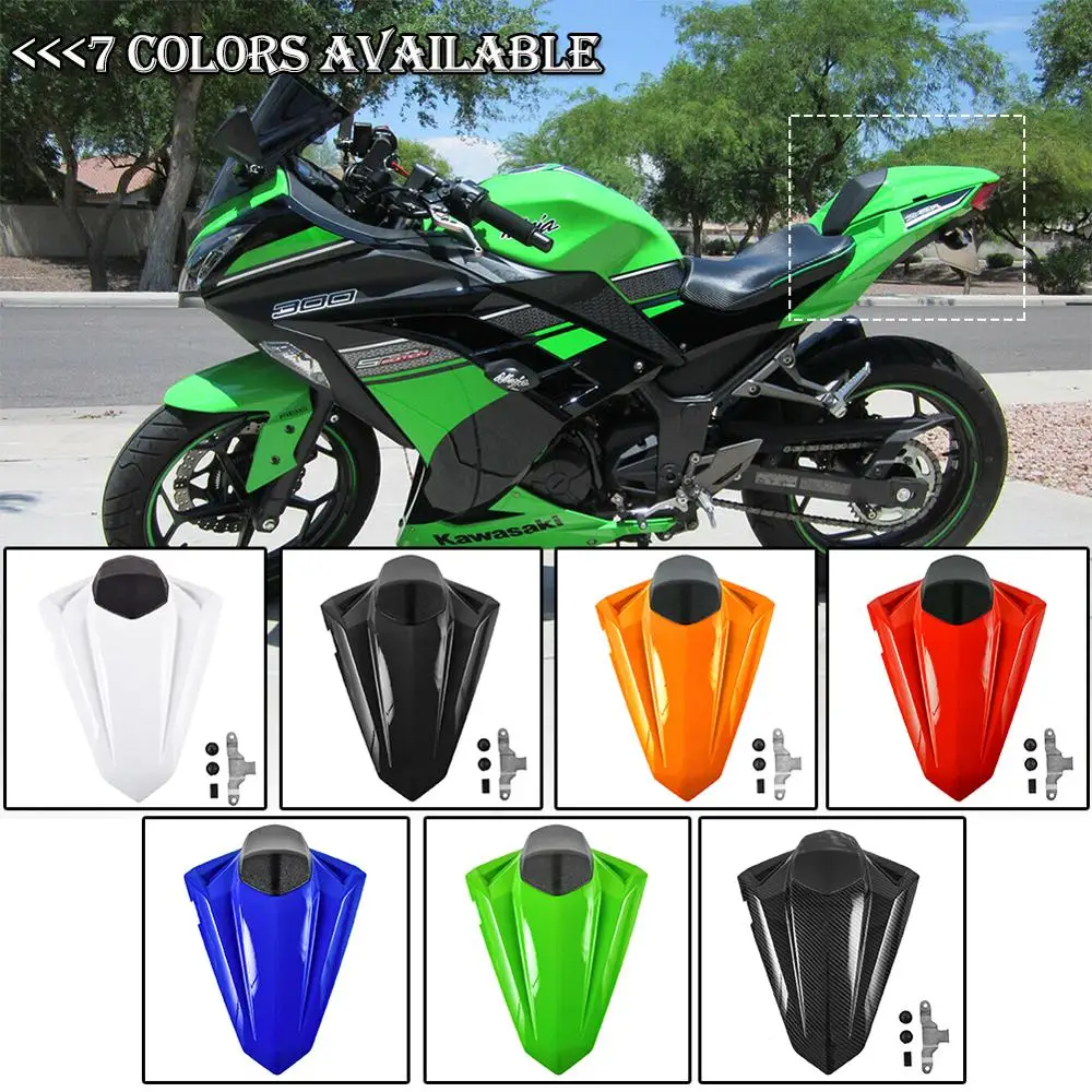 Чехол на сиденье Ninja 250 300 Cowl Hump Faring Solo задний пассажирский чехол для Kawasaki Z300 EX300 Z250
