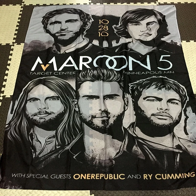 

Темно-Бордовая 5 подвесная художественная водонепроницаемая ткань из полиэстера 56x36 дюймов флаги баннер Бар Кафе Гостиница Декор