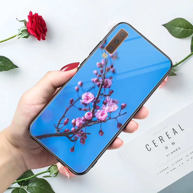 Чехол для samsung A70 чехол для Galaxy A10 A30 A20 A40 A6 A8 плюс A7 A9 A3 A5 крышка ПК+ ТПУ чехол для телефона для samsung A50