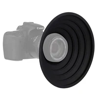the ultimate lens hood take reflection free photos video 30mm 55mm silicone ultimate lens hood universal for nikon canon pentax