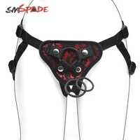 smspade adult sex toys bondage lace strap on harness dildo toys harness men dildo bdsm sex restraint bondage strap slave sexshop