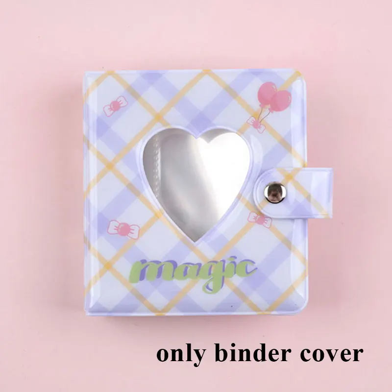

3 Inch Kpop Card Binder Photo Album Butterfly Love Hollow Name Card Photo Album Card Photocard Card ID Holder Only Binder Cover
