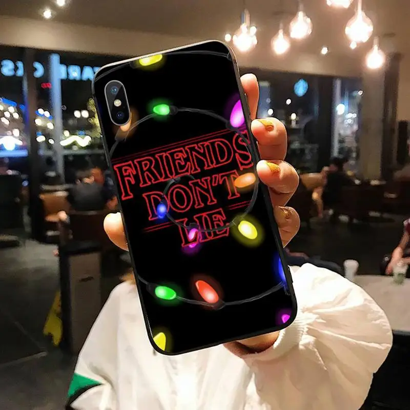 

Stranger Things Christmas Lights Phone Case for iPhone 11 12 pro XS MAX 8 7 6 6S Plus X 5S SE 2020 XR
