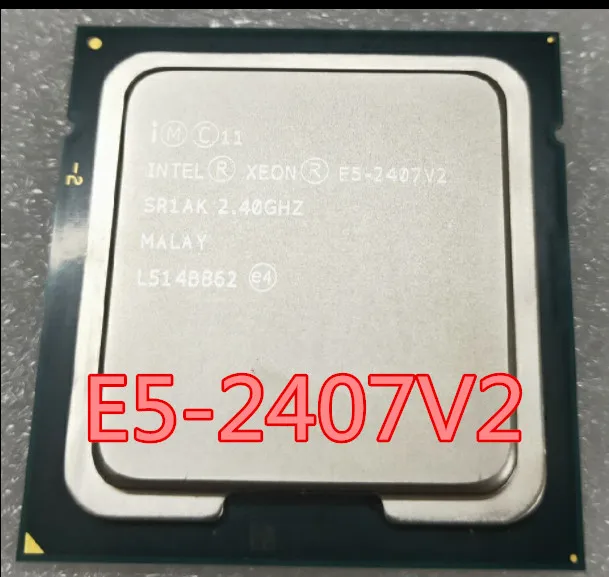 E5-2407V2 Intel Xeon E5-2407 V2 2 4 ГГц ядра 10 МБ SmartCache LGA1356 80 Вт 22 нм процессор E5 2407 | Компьютеры и