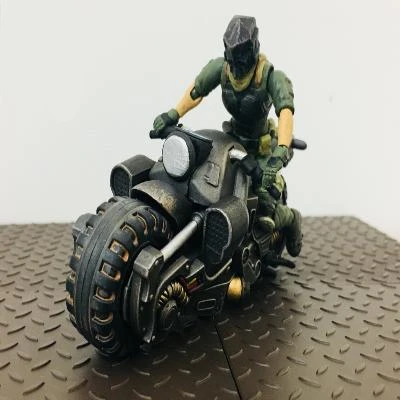 

(2PCS/Sets) JOYTOY 1/25 Action Figures Motorcycle and Soldier Movable Model Toys Official Limited Edition Free Shipping