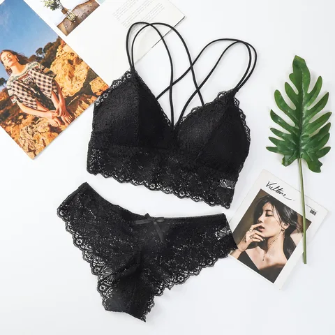 Женское кружевное белье из полиамида и спандекса