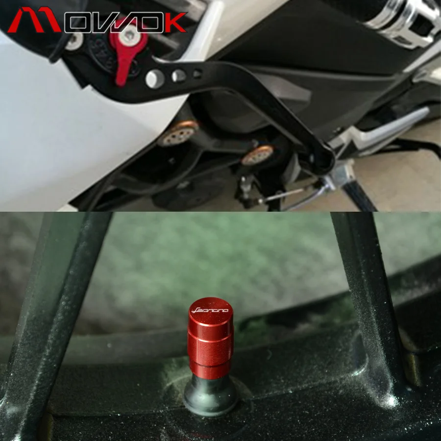 Для Benelli Leoncino 500 leoncinX Leoncino500 аксессуары колпачки для клапанов шин и мотоциклетные короткие рычаги тормоза сцепления