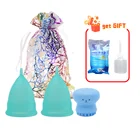 5 шт., Женская менструальная чаша из медицинского силикона