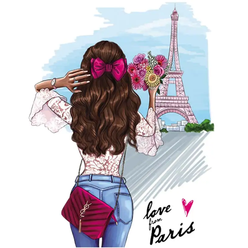 Аксессуары Love Paris для самостоятельного изготовления нашивка А-уровня моющаяся