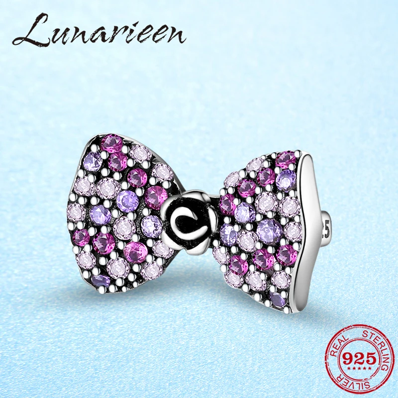 

Бусина-шарм Женская, из серебра 925 пробы, с фиолетовым Цирконом