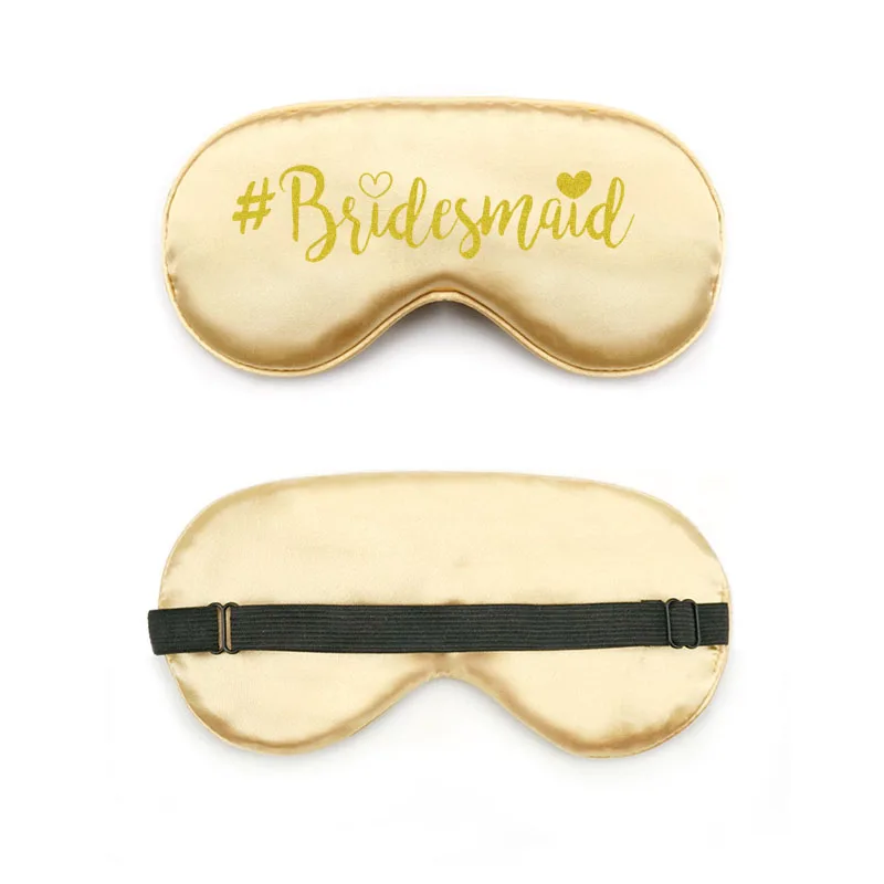 Маска для сна невесты подарок подружки девичник куриная вечеринка декор