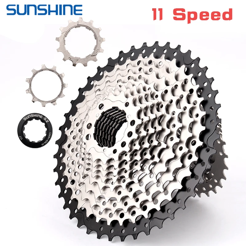 

Couronne de volant SUNSHINE-11S pour vÃ©los de route et vtt, pignons de vÃ©lo 11-25T 28T 32T 36T 40T 42T 46T 50T, pignons de casse