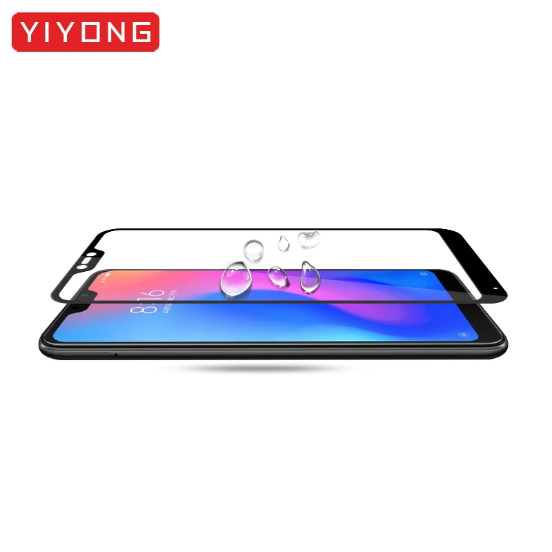 YIYONG 9D Full Cover Glass For Xiaomi Redmi 6 Pro Tempered 6A 6Pro Screen Protector Film Xiomi Redmi6 | Мобильные телефоны и
