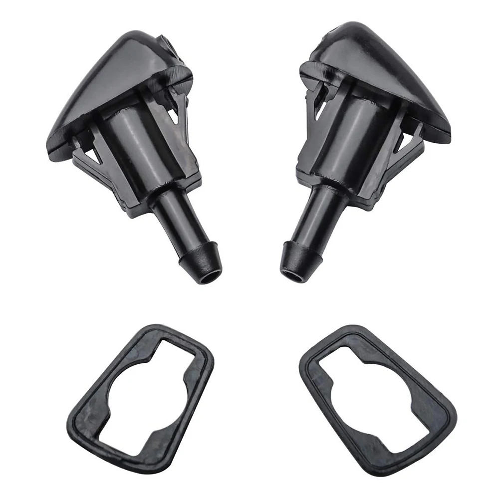 

QEEPEI 2PCS Front Windshield Washer Nozzles for Hyundai/Kia Replaces OEM 98630-YY000 Spray Jet Kit