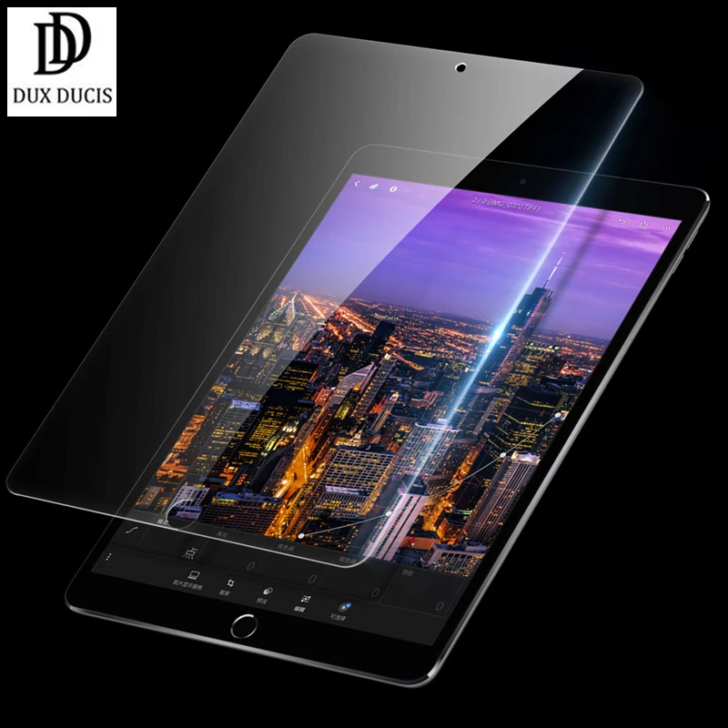 

For iPad 8 10.2 2020 Tempered Glass 9H HD 0.33mm Explosion Proof Screen Guard Glass Film for iPad 7 10.2 2019 Dux Ducis