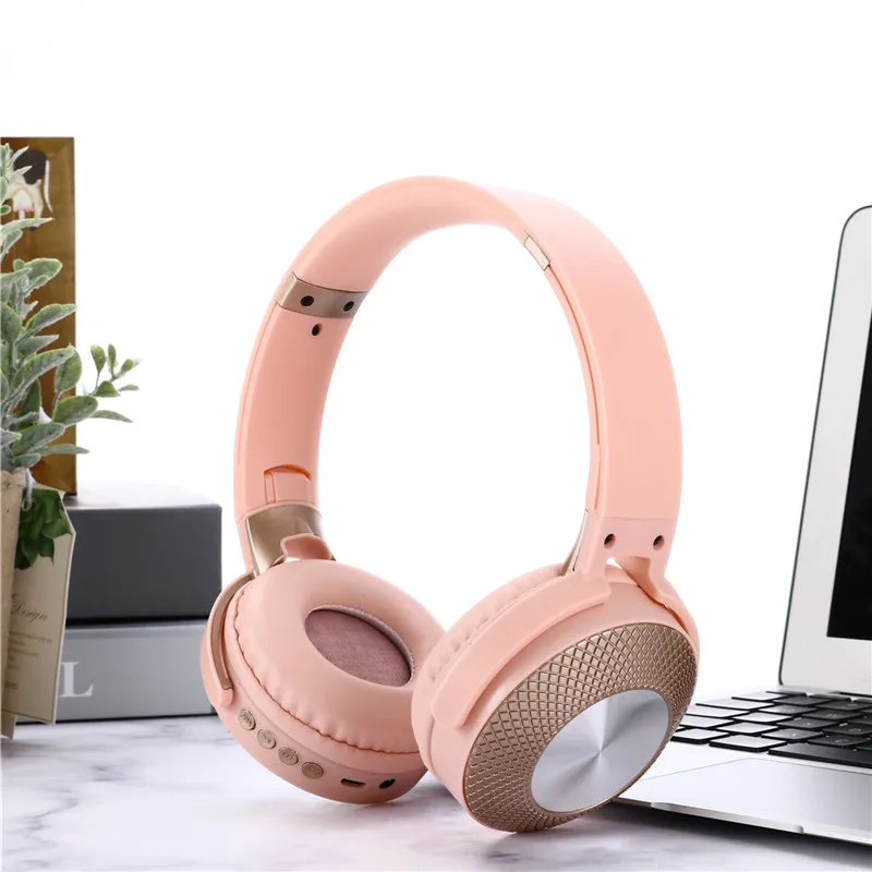Недорогая беспроводная bluetooth-гарнитура складная Hi-Fi Музыкальная гарнитура с