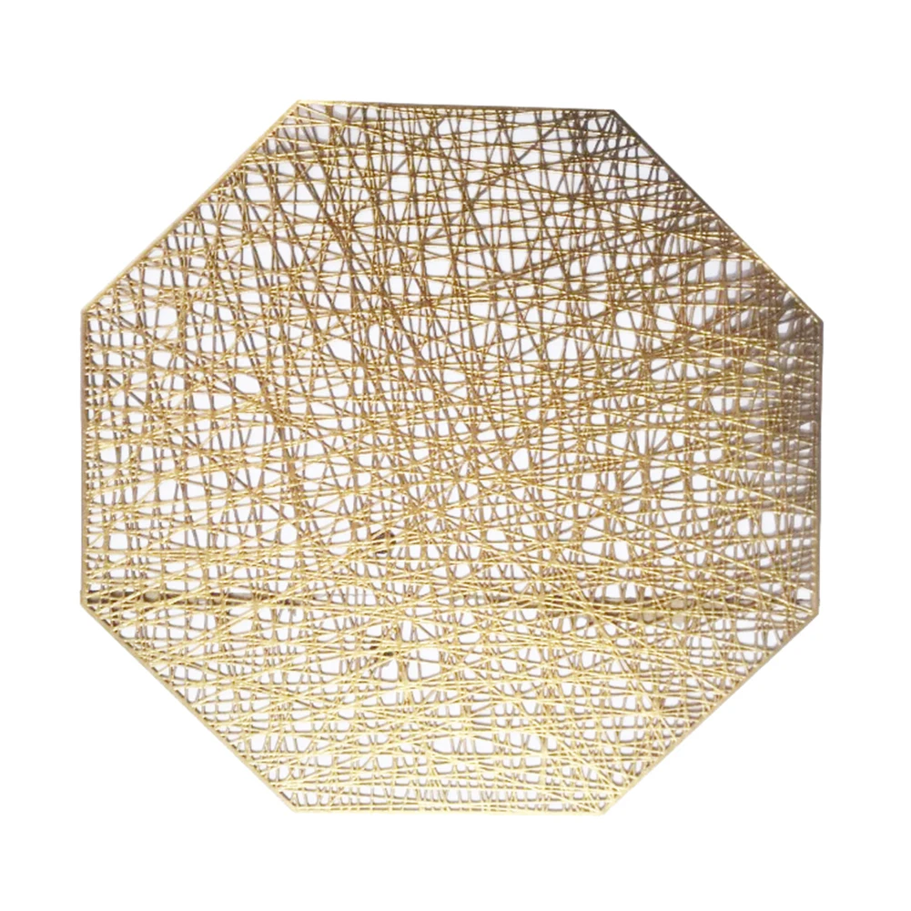 Восьмиугольная пустотелая противоскользящая теплоизоляционная чашка коврик