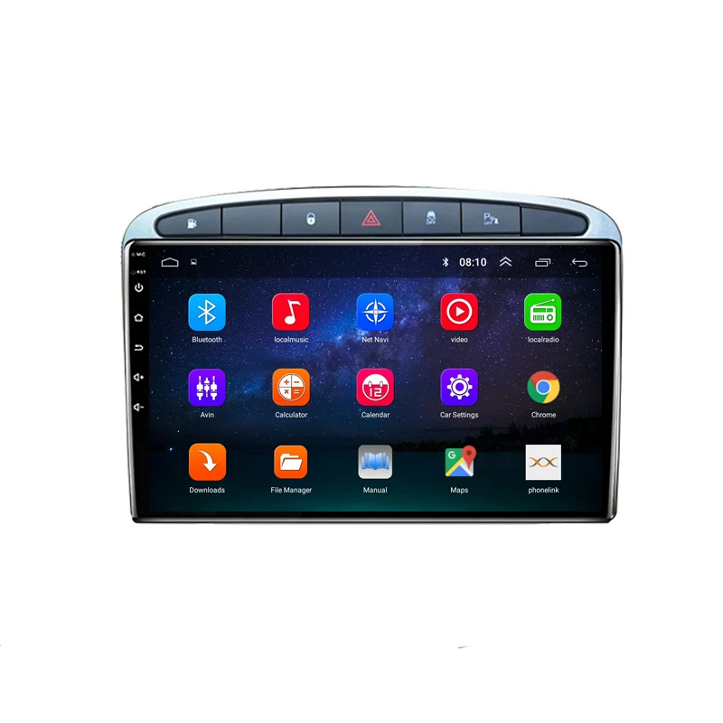 " 2.5D ips Android 8,1 автомобильный DVD мультимедийный плеер gps для peugeot 308 408 308SW 2007-09-2010- аудио Радио Стерео навигация