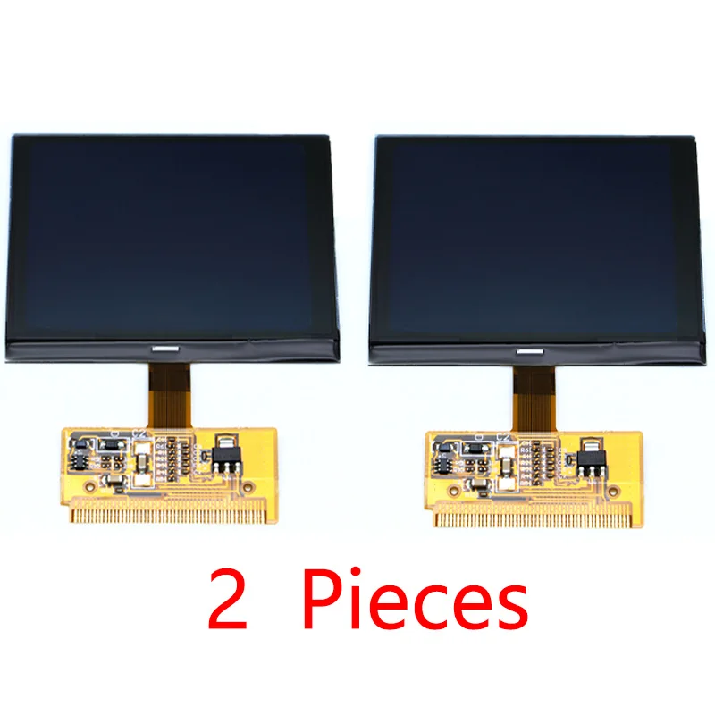 2 pieces Для audi a6 c5 ЖК-дисплей A3 S3 S4 S6 VDO дисплей для Audi VDO ЖК-кластер теперь цифровая панель ремонт пикселей - Цвет: 2 pieces