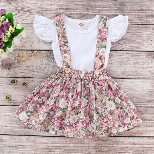 Детский комбинезон для маленьких девочек однотонный топ с рюшами хлопковая