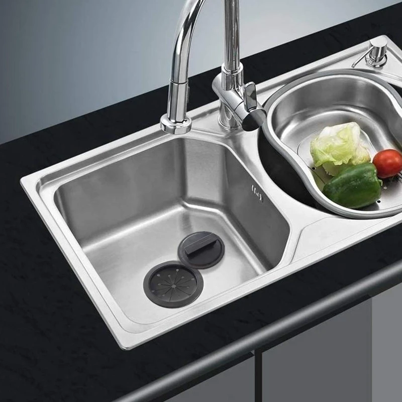 

Food Waste Disposer Accessories Multi-Function Sink Baffle Drain Plugs Splash Guards Fits Whirlaway, Waste King, Sinkmaster and