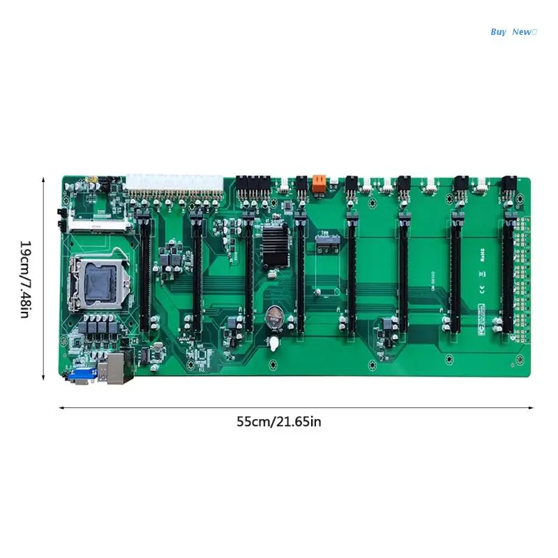 

20CE B75 single power mining motherboard