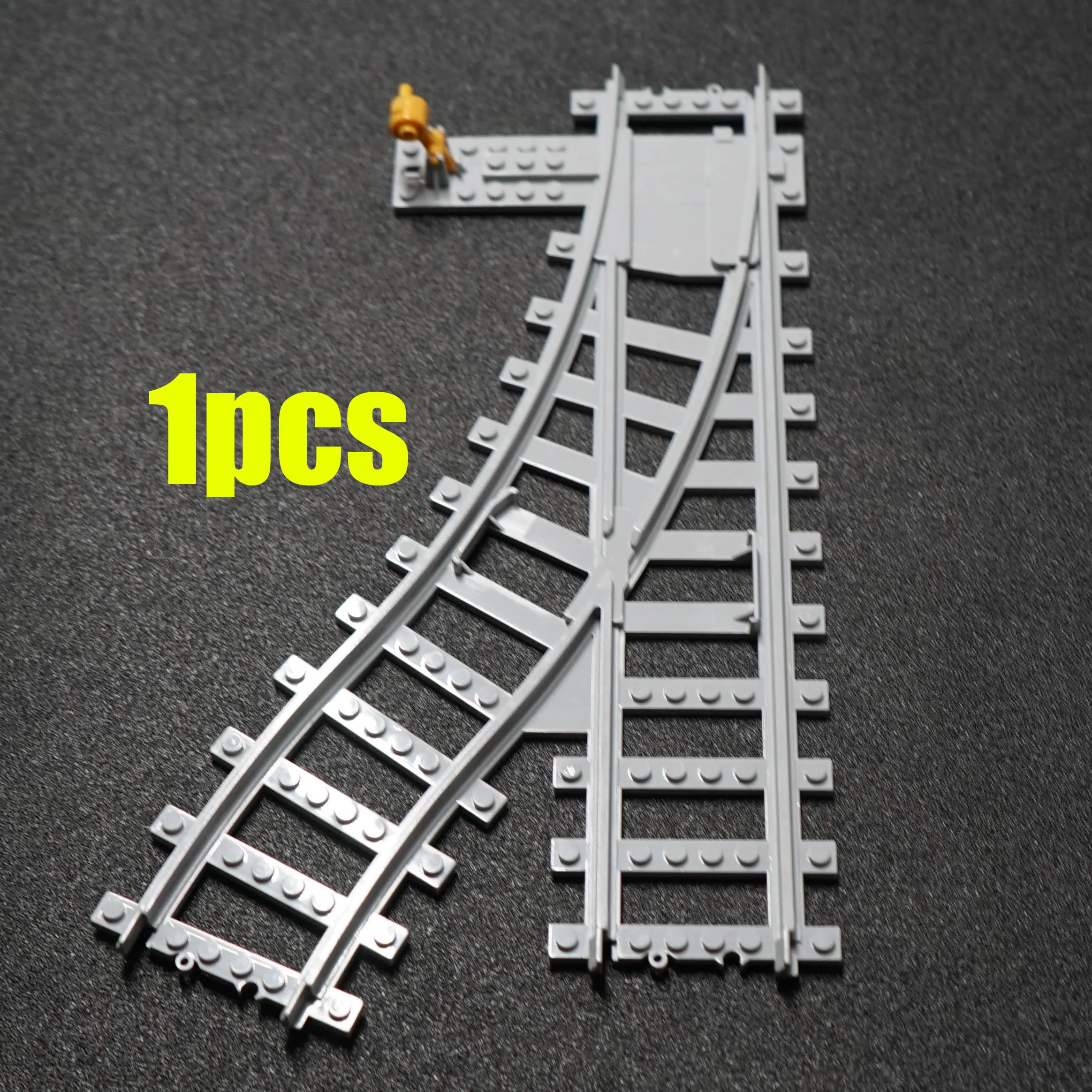 Городские поезда поезд рельс прямой рельсы строительные блоки кирпичи модель