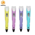 Цифровой дисплей, 3d-ручка для печати, умная 3d-ручка, высокотемпературные 3d-ручки для граффити с USB для детей, развивающие игрушки