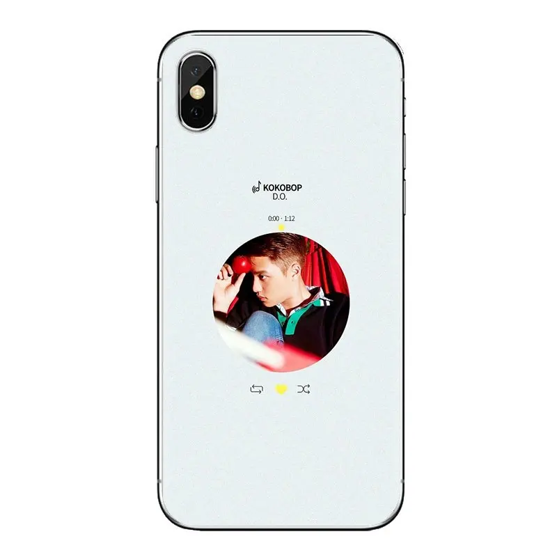 Kpop EXO KOKOBOP group для Xiaomi Mi6 Mi 6 A1 Max Mix 2 5X 6X Redmi Note 5 5A 4X 4A A4 4 3 Plus Pro прозрачные чехлы из