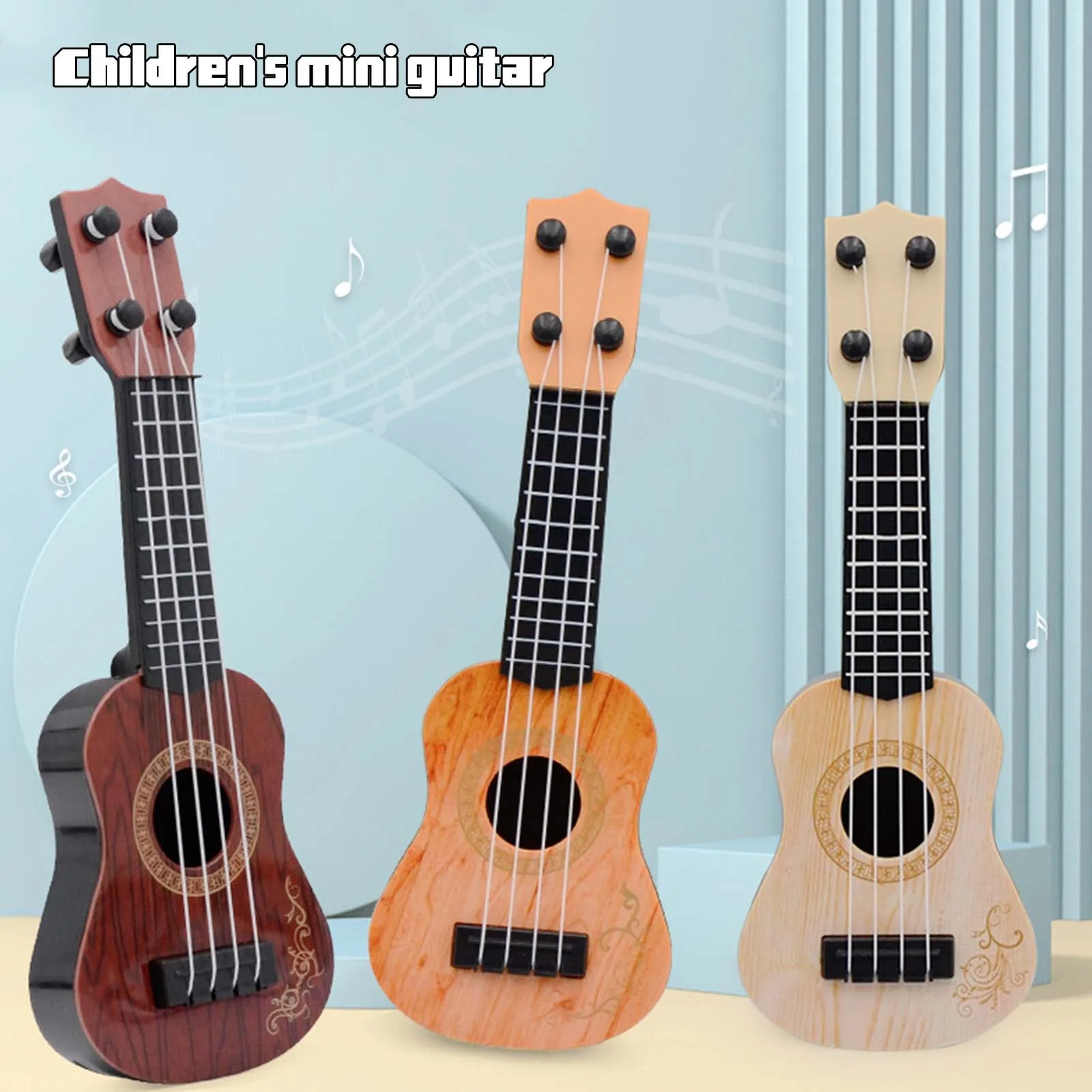 2021 neue kinder spielzeug ukulele gitarre musical instrument geeignet für kinder musik interesse pädagogisches spielzeug игр