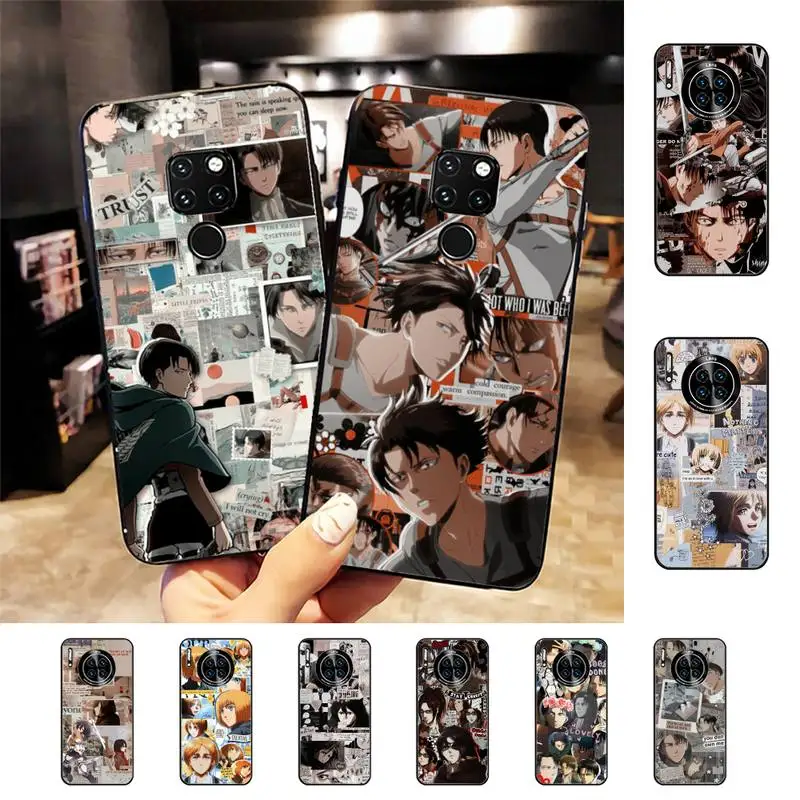 

Anime Attack On Titan Art aesthetics Phone Case For Huawei Nova 3I 3E mate 20lite 20Pro 10lite Luxury funda case