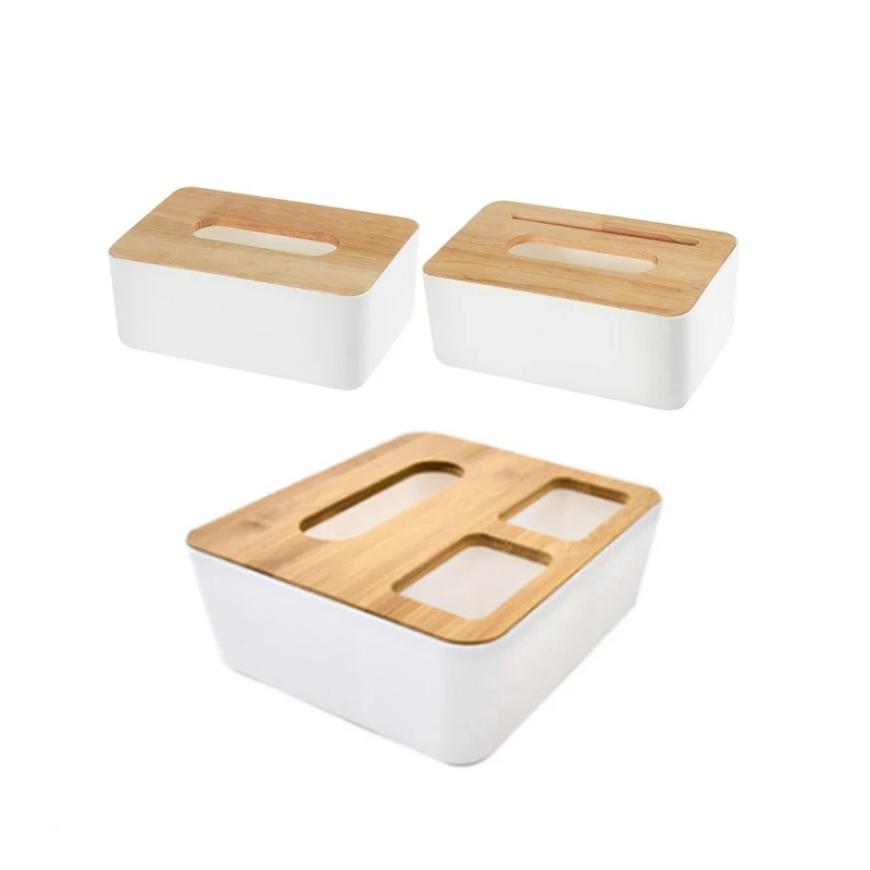 Деревянный Пластиковый тканевый ящик из твердой древесины для домашней кухни