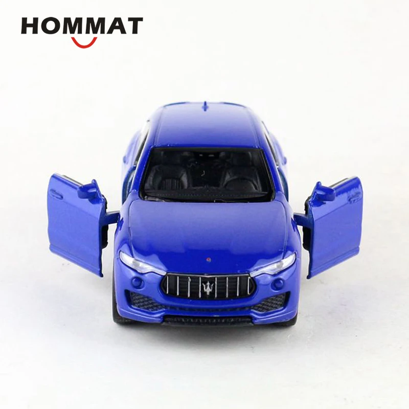 HOMMAT 1:43 весы Maserati Levante внедорожник Игрушечная модель автомобиля сплав Металл