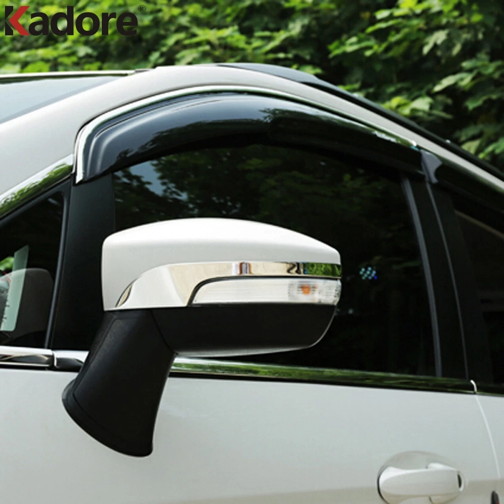 Для Ford Kuga eshiper 2013 2014 2015 ABS хромированный чехол заднего вида для боковой двери
