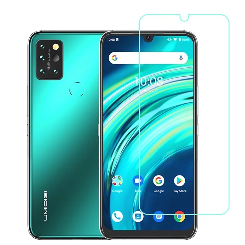 Закаленное стекло для UMIDIGI A7 A9 Pro защита экрана 9H усиленная Защитная пленка